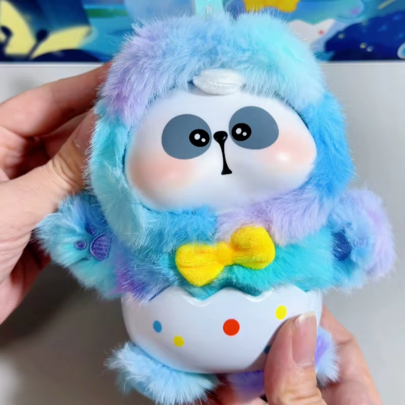 Moorv Toy City Mr Pa Plush Blind Box Dinosaur Park Series Cute Panda Stuffed Doll Desktop Ornament Soft Plush Toy Gift For Fans