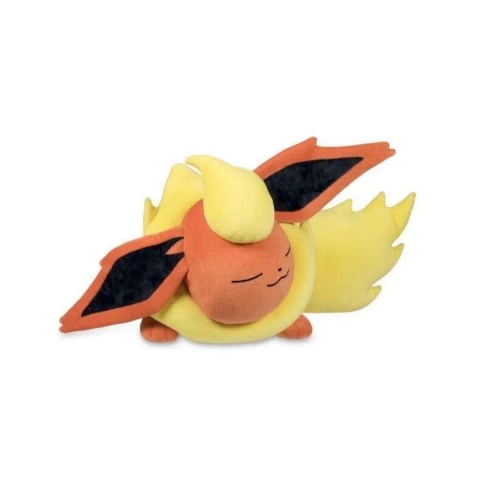 Moorv Pokemon Eeveelution Big Sleeping Flareon Plush Toy Stuffed Toys Doll Doll