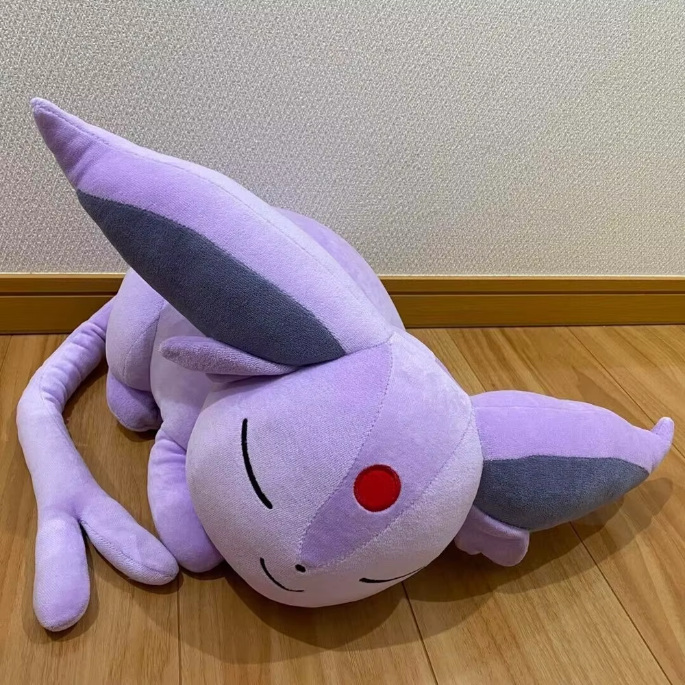 Moorv Pokemon original Eeveelution big sleep Espeon plush toy stuffed toys doll doll Christmas presents for children