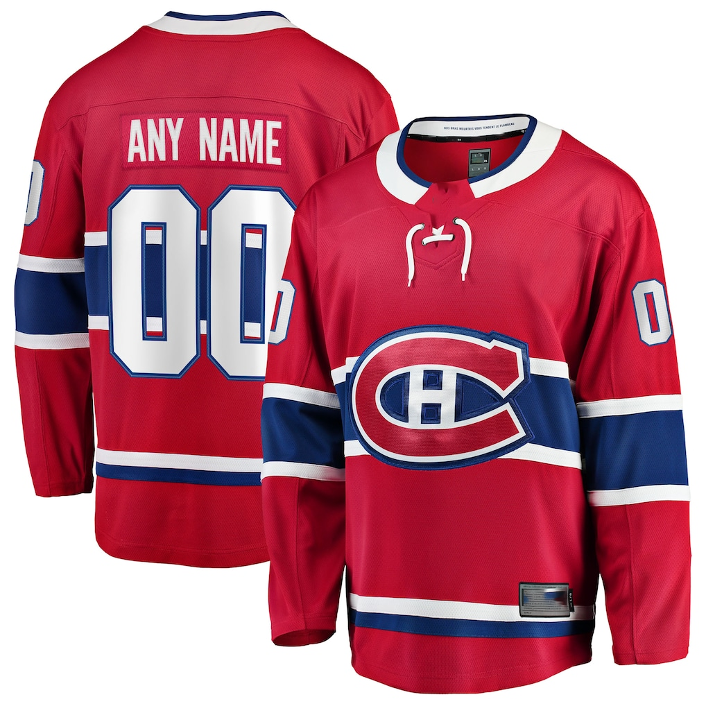 Moorv Cheap M.Canadiens Red Home Breakaway Jerseys