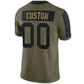 Pkot Custom A.Cardinals Olive Salute To Service Limited Stitched Jerseys