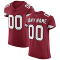 Pkot Custom A.Cardinals White-Red Vapor Untouchable Elite Stitched Jerseys