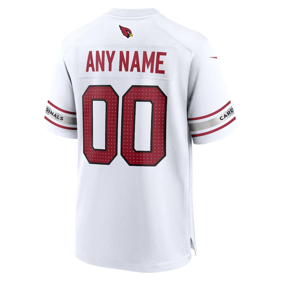 Pkot Custom A.Cardinals White Game Road Home Stitched Jerseys
