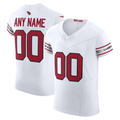 Pkot Custom A.Cardinals White Vapor F.U.S.E. Elite Stitched Jerseys