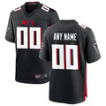 Pkot Custom A.Falcons Black Home Game Stitched Jerseys