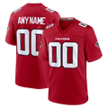 Pkot Custom A.Falcons Red Game Stitched Jerseys