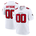 Pkot Custom A.Falcons White Game Stitched Jerseys