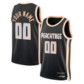 Moorv Custom A.Hawks Black 202526 City Edition Swingman Jerseys