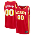 Moorv Custom A.Hawks Red Fast Break Jerseys - Icon Edition