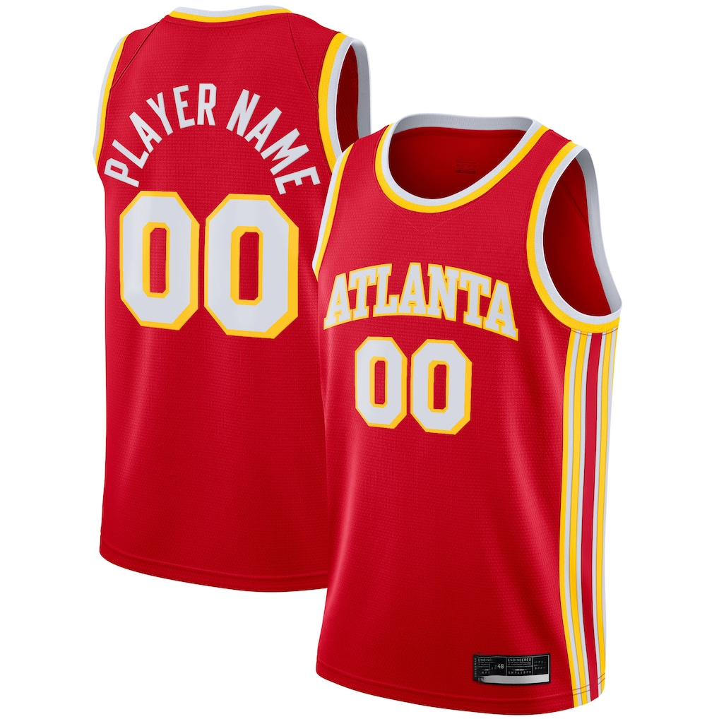 Moorv Custom A.Hawks Red 202021 Swingman Jerseys - Icon Edition