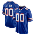 Moorv Custom B.Bills Royal Royal Game Stitched Jerseys