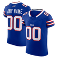 Moorv Custom B.Bills Royal Vapor F.U.S.E. Elite Stitched Jerseys