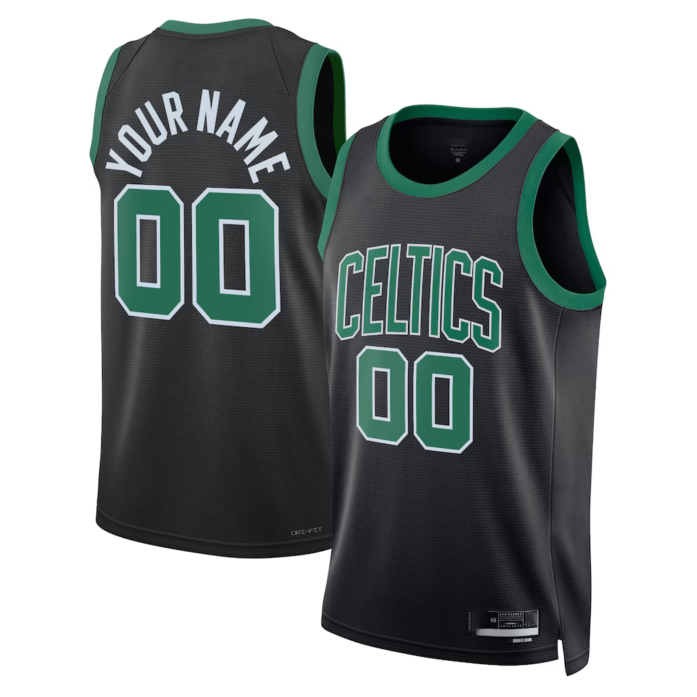 Moorv Custom B.Celtics Black 202223 Swingman Jerseys - Statement Edition