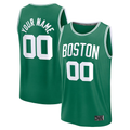 Moorv Custom B.Celtics Kelly Green Fast Break Jerseys - Icon Edition