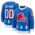 Moorv Custom C.Avalanche Blue Alternate Heritage Premium Jerseys