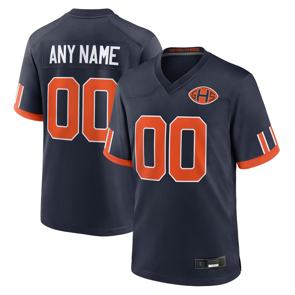 Moorv Custom C.Bears Navy  2026 Rivalries Collection Game Stitched Jerseys