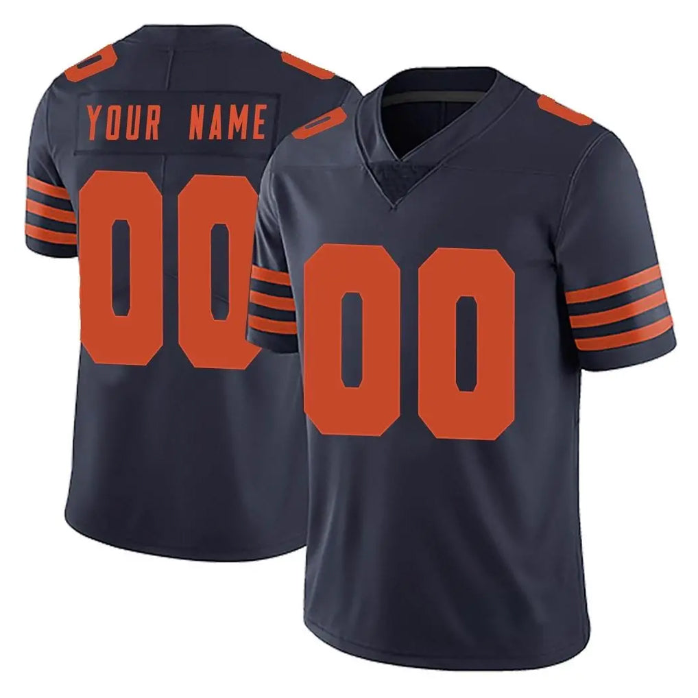 Moorv Custom C.Bears Navy Blue Alternate Vapor Untouchable Limited Any Name & Numbers Stitched Jerseys