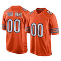 Moorv Custom C.Bears Orange Home Game Any Name & Numbers Stitched Jerseys