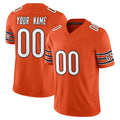 Moorv Custom C.Bears Orange Vapor F.U.S.E. Limited Home Game Any Name & Numbers Stitched Jerseys