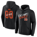 Pkot Custom C.Bengals Black Big & Tall Team Authentic Custom Hoodie Stitched Jerseys