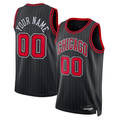 Moorv Custom C.Bulls Black 202223 Swingman Jerseys - Statement Edition