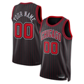 Moorv Custom C.Bulls Black Swingman Jerseys - Statement Edition