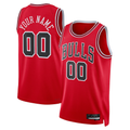 Moorv Custom C.Bulls Red Swingman Jerseys - Icon Edition