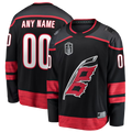 Moorv Custom C.Hurricanes Black 2026 Stanley Cup Champions Home Breakaway Custom Stitched Jerseys