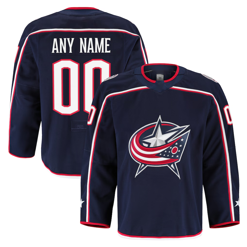 Moorv Custom CB.Jackets Navy Home Authentic Pro Jersey