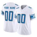 Moorv Custom D.Lions White Vapor F.U.S.E. Limited Home Game Any Name & Numbers Stitched Jerseys