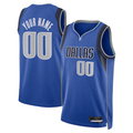 Moorv Custom D.Mavericks Blue Swingman Jerseys - Icon Edition