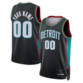 Moorv Custom D.Pistons Charcoal 202526 City Edition Swingman Jerseys