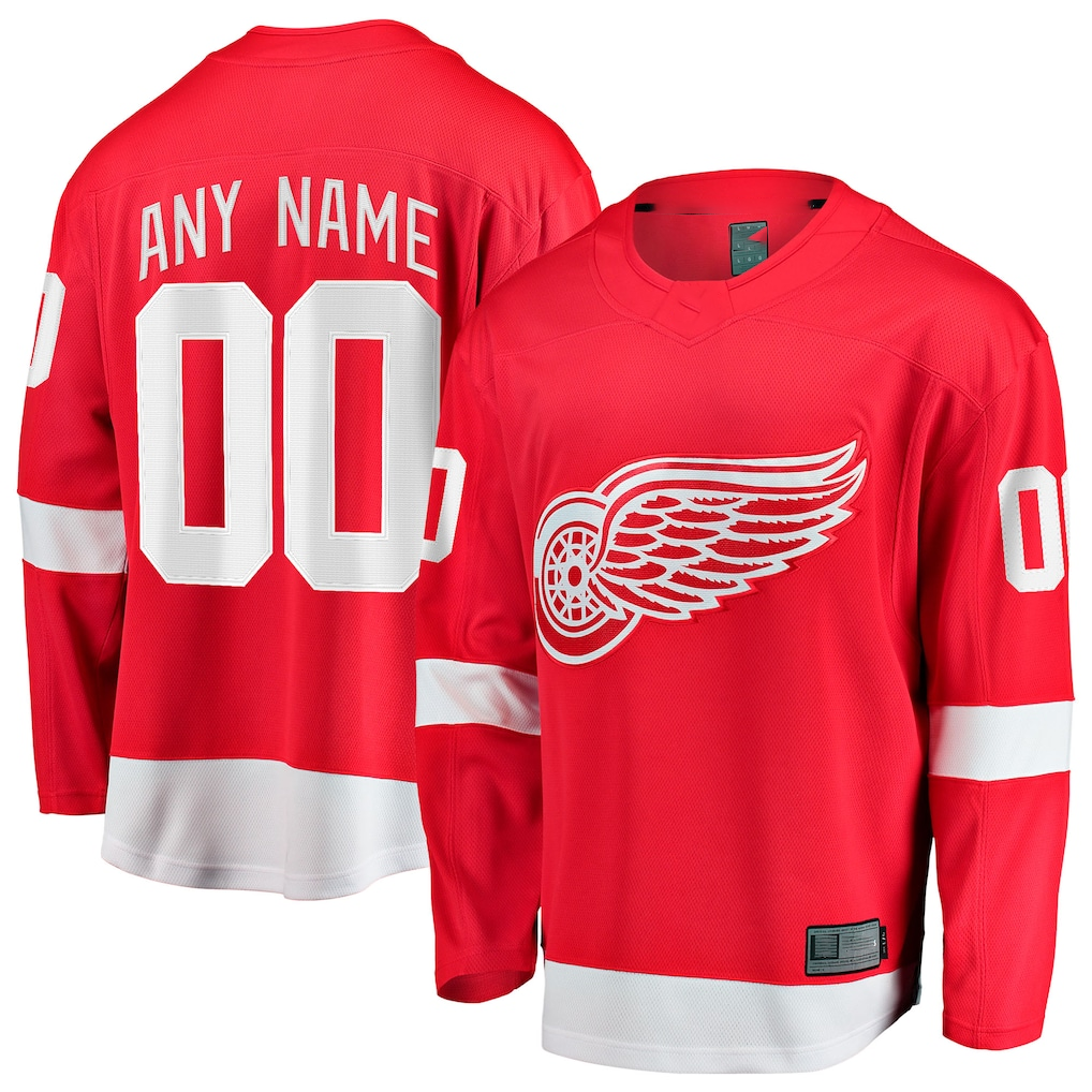 Moorv Custom DR.Wings Red Home Breakaway Jerseys