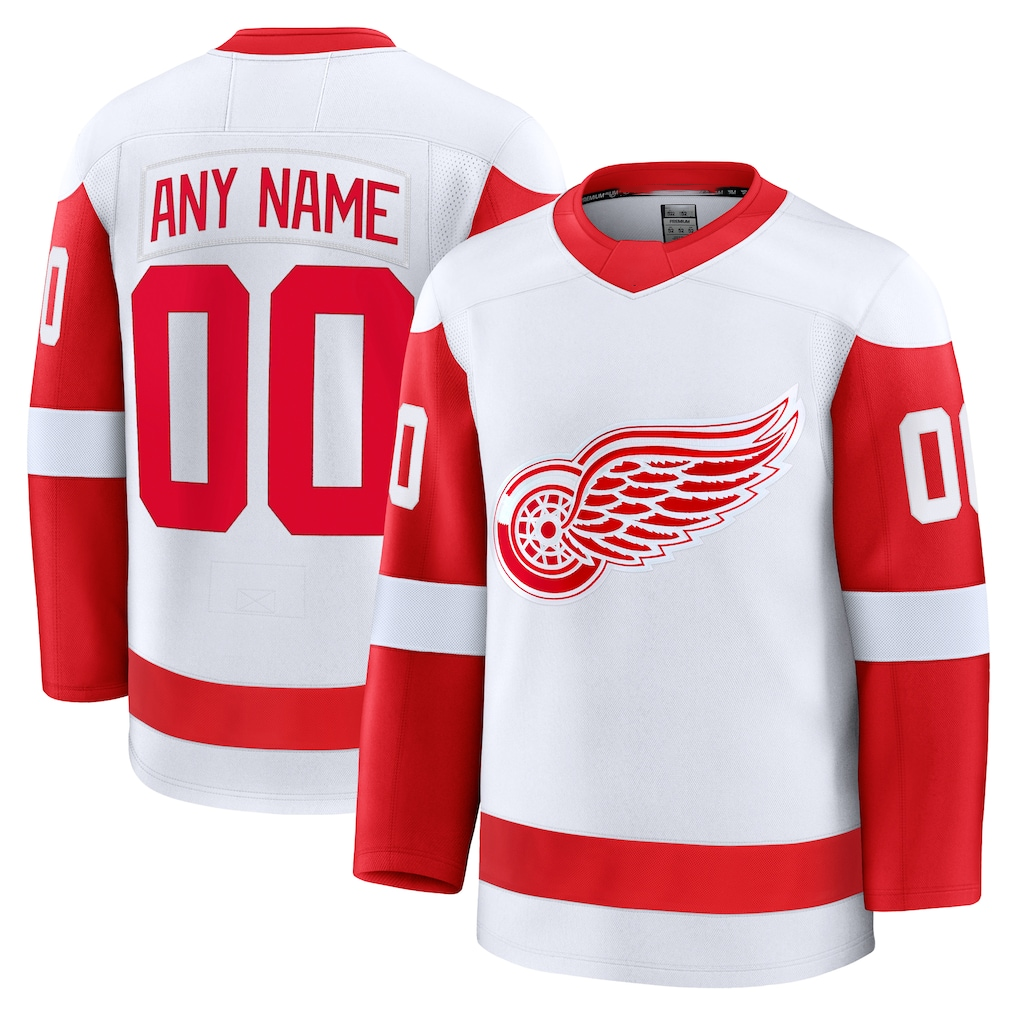 Moorv Custom DR.Wings White Away Premium Jerseys