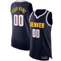 Moorv Custom D.Nuggets Navy 202021 Authentic Jerseys - Icon Edition