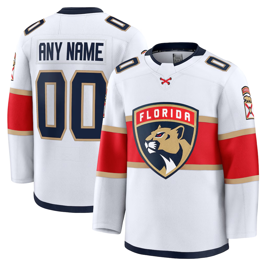 Moorv Custom F.Panthers Black 2024 Military Appreciation Custom Practice Jerseys