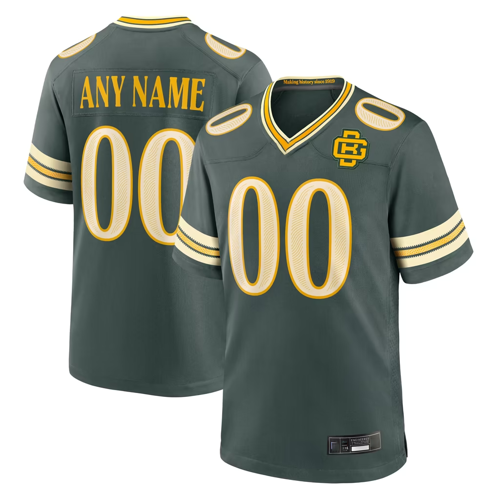 Moorv Custom GB.Packers Green 2026 Rivalries Collection Game Stitched Jerseys