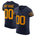 Moorv Custom GB.Packers Navy Alternate Vapor F.U.S.E. Elite Stitched Jerseys