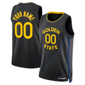 Moorv Custom GS.Warriors Black 202425 Swingman Jerseys - Statement Edition