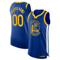 Moorv Custom GS.Warriors Blue 202021 Authentic Jerseys - Icon Edition