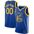 Moorv Custom GS.Warriors Royal 201920 Swingman Jerseys - Icon