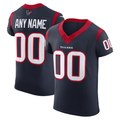 Moorv Custom H.Texans Navy Vapor F.U.S.E. Elite Stitched Jerseys