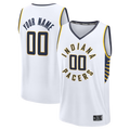 Moorv Custom I.Pacers White Fast Break Jerseys - Icon Edition