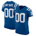 Moorv Custom IN.Colts Royal Vapor Elite Stitched Jerseys