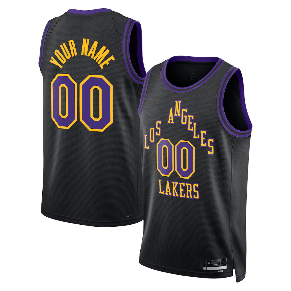 Moorv Custom LA.Lakers 202526 City Edition Swingman Stitched Jerseys