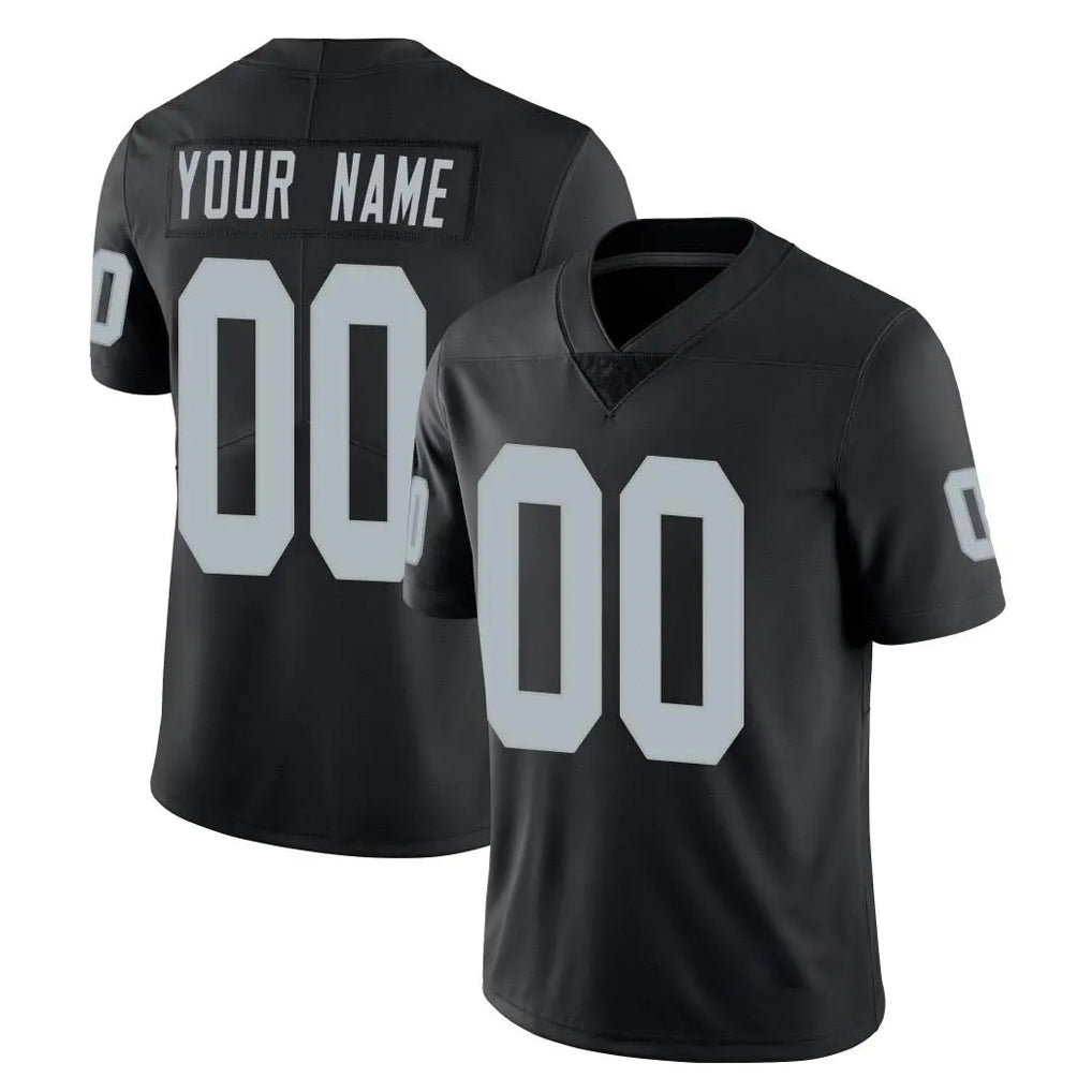 Moorv Custom LV.Raiders Black Limited Vapor Untouchable Home Game Any Name & Numbers Stitched Jerseys
