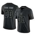 Moorv Custom LV.Raiders Black Reflective Limited Game Any Name & Numbers Stitched Jerseys