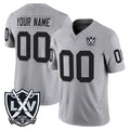 Moorv Custom LV.Raiders Gray 2026 Vapor Limited Home Game Any Name & Numbers Stitched Jerseys