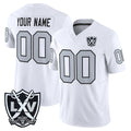 Moorv Custom LV.Raiders White 2026 Vapor Limited Home Game Any Name & Numbers Stitched Jerseys