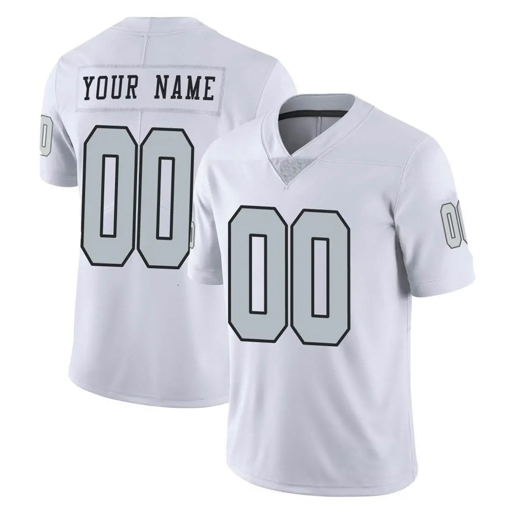 Moorv Custom LV.Raiders White Limited Color Rush Home Game Any Name & Numbers Stitched Jerseys